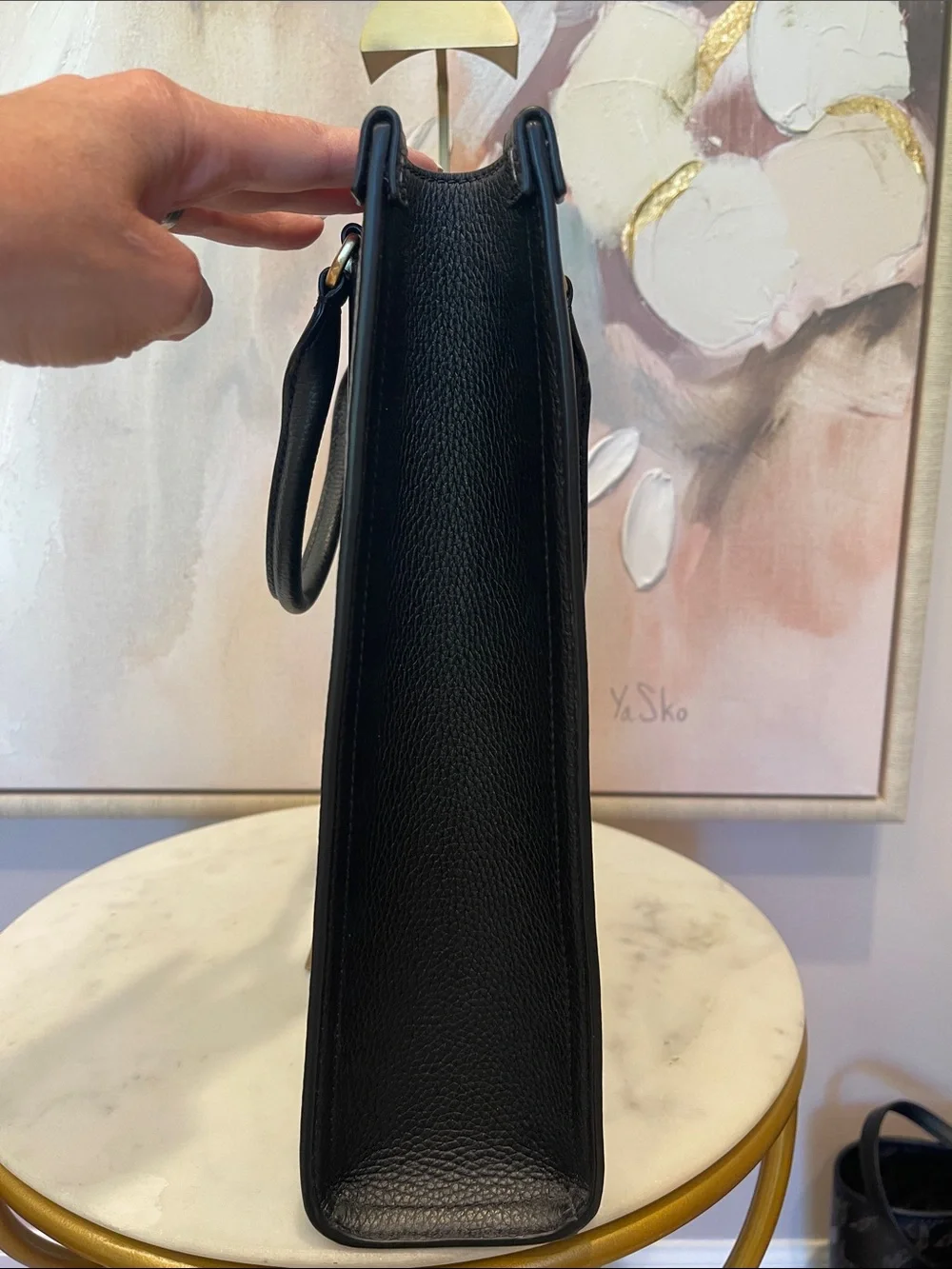 NWT Tory Burch Blake Shopping Tote in Black